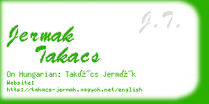 jermak takacs business card